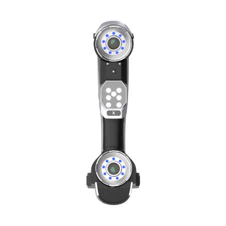 Front view of the KSCAN-X 3D scanner – compact and precise design.