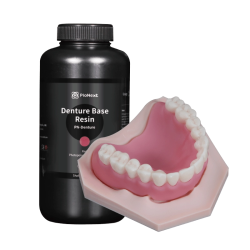 Denture Resin – II. osztályú biokompatibilis gyanta 3D nyomtatott fogsorokhoz.