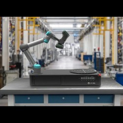 AM-DESK 60120 im Einsatz – automatische 3D-Messung in Industriehalle