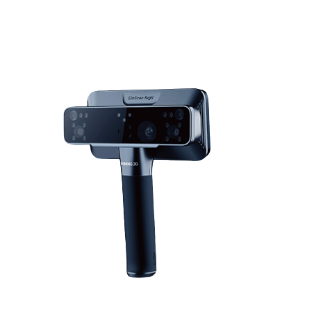 EinScan Rigil – portable 3D scanner with hybrid laser and infrared light source.