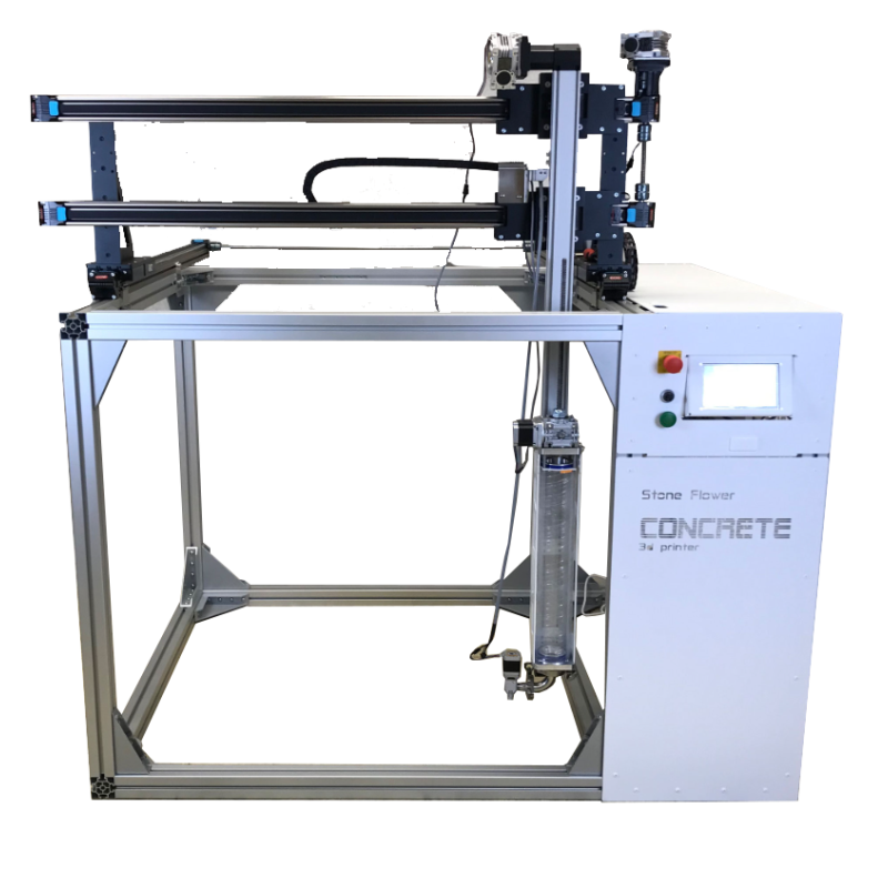Stone Flower Concrete 3D Printer-Home-Shop.motmould-3DPrinters Store-Motmould