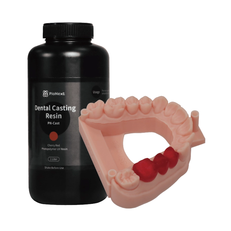 Biocompatible Dental Casting Resin for accurate casting, minimal ash, and stable dental models.