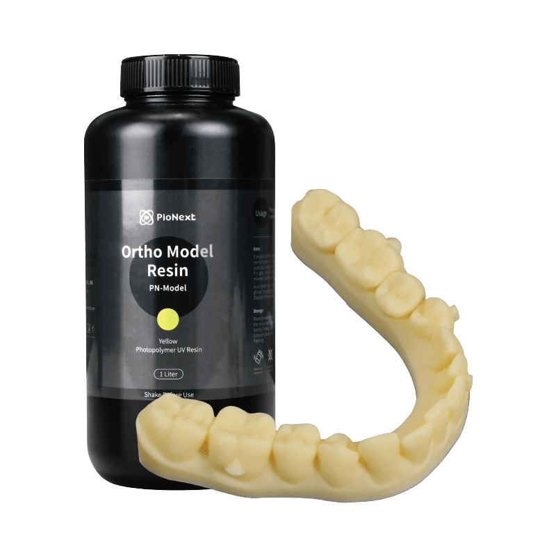 Ortho Model Resin dental material for orthodontic and implant models – high precision 3D printing and smooth finish.